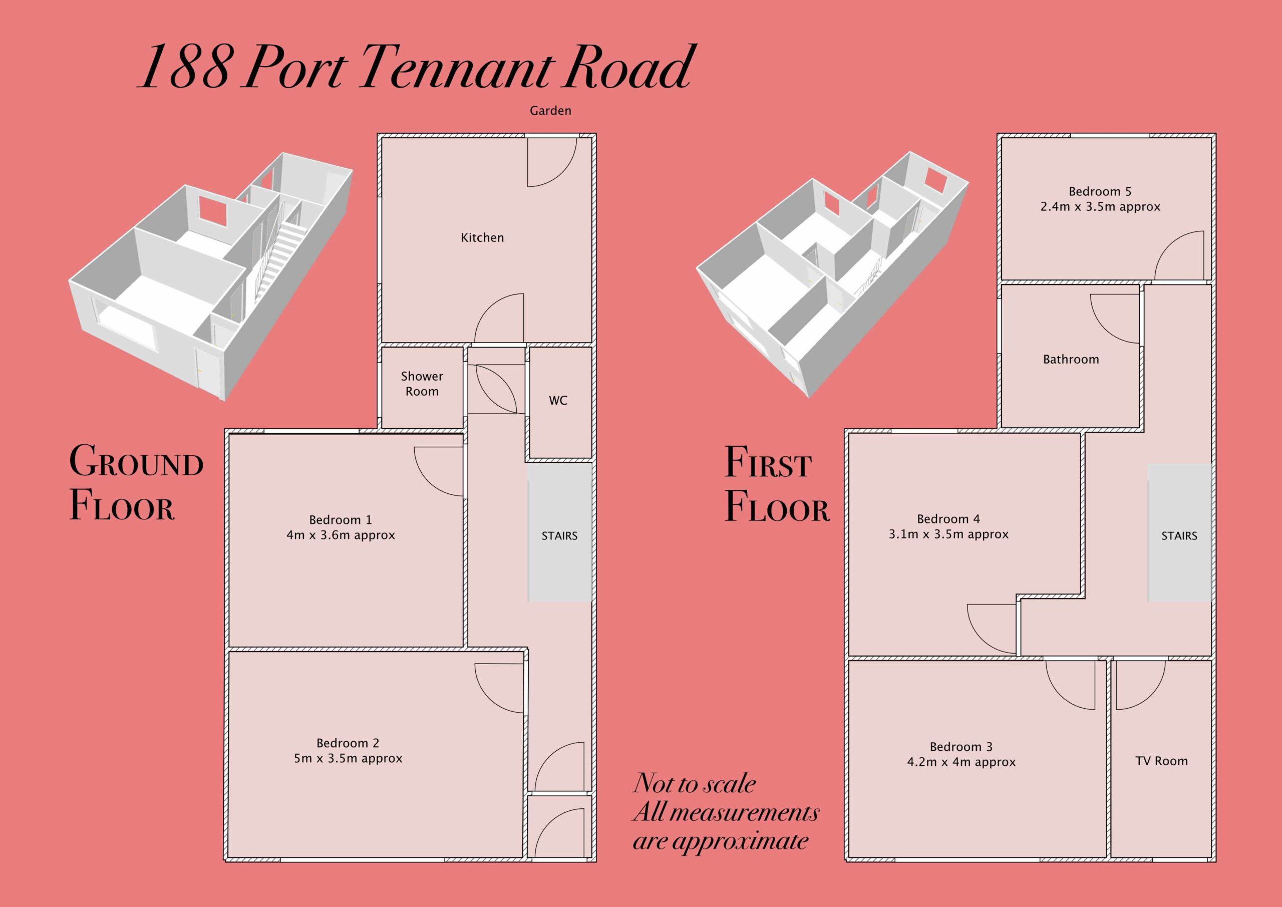 Floorplan of 188 Port Tennant Road