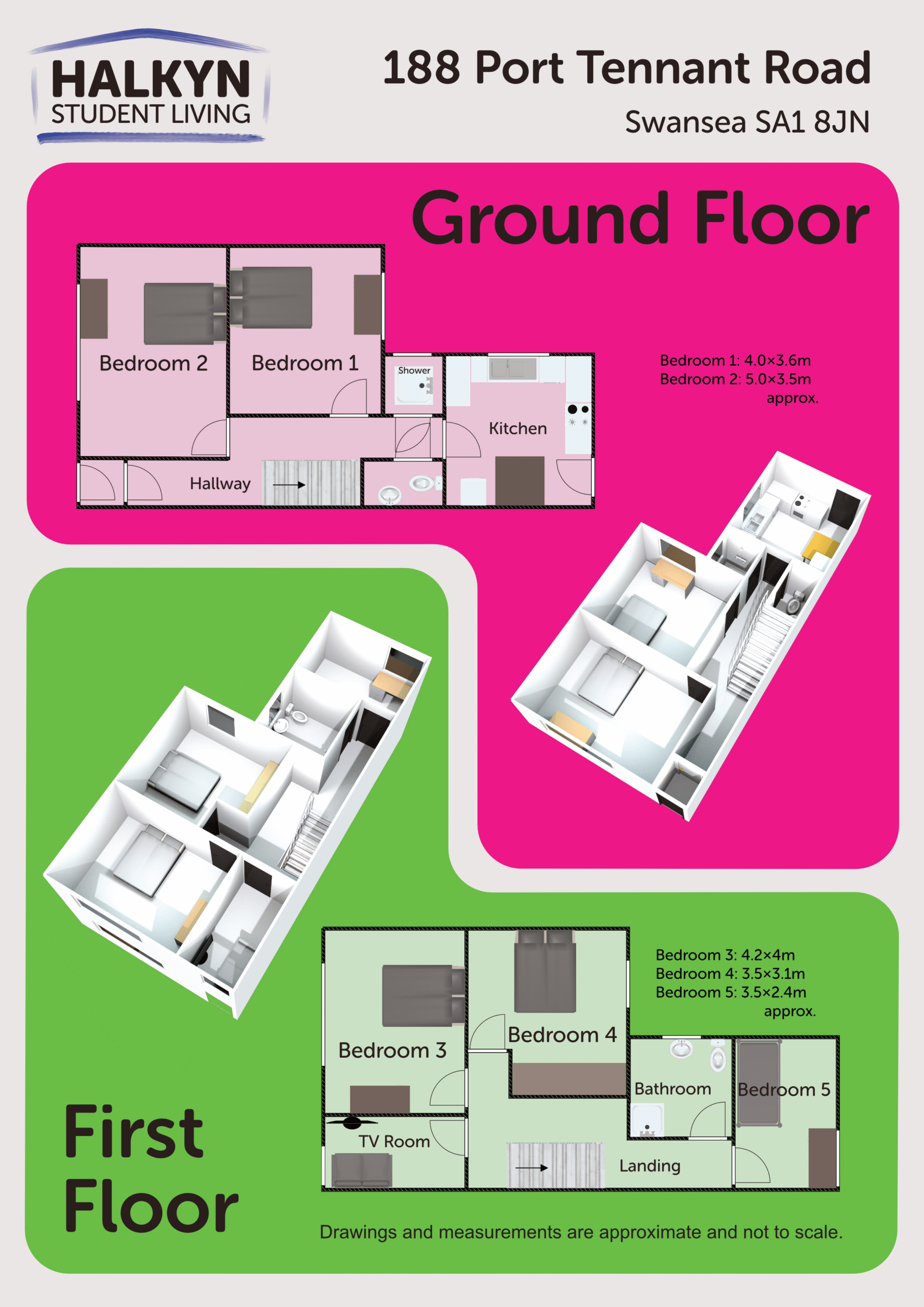 Floorplan of 188 Port Tennant Road